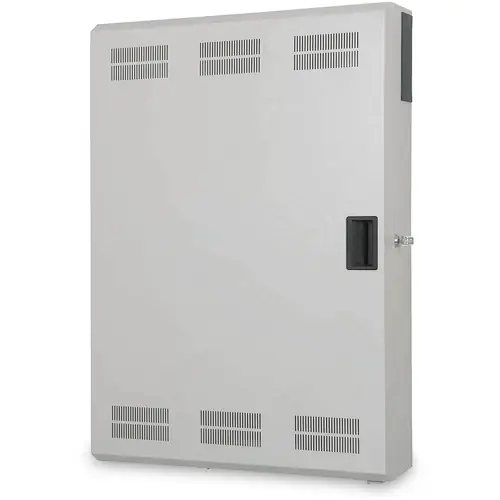 Wandgehäuse, 3 HE horizonta, 3 HE vertikal, (H x B x T) 900 x 600 x 200 mm, Stahlblech, lichtgrau, DN-19 WM-3H3V-SL Sonderaktion