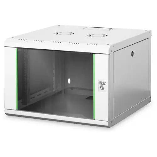 Top-Preis Wandgehäuse, 7 HE, (H x B x T) 420 x 600 x 600 mm, IP20, Stahlblech, lichtgrau, DN-19 07U-6/6