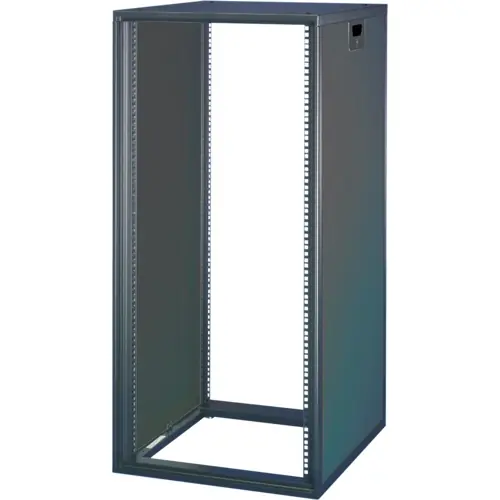 Abverkauf Schrank, 47 HE, ohne Tür und Rückwand, (H x B x T) 2145 x 553 x 800 mm, IP20, Stahl, schwarzgrau, 15230-018