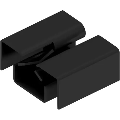 Aufsteckkühlkörper, (L x B x H) 19.05 x 21.84 x 10.2 mm, 21.2 K/W, schwarz eloxiert, 10006519 Kracherpreis