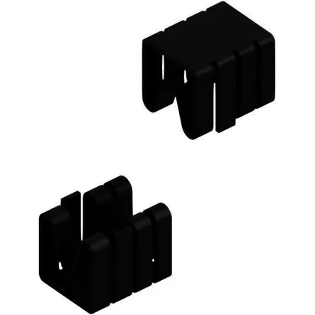 Aufsteckkühlkörper, (L x B x H) 15.24 x 14.5 x 12.7 mm, 26 K/W, Schwarz eloxiert, 10006507 Jetzt Bestellen