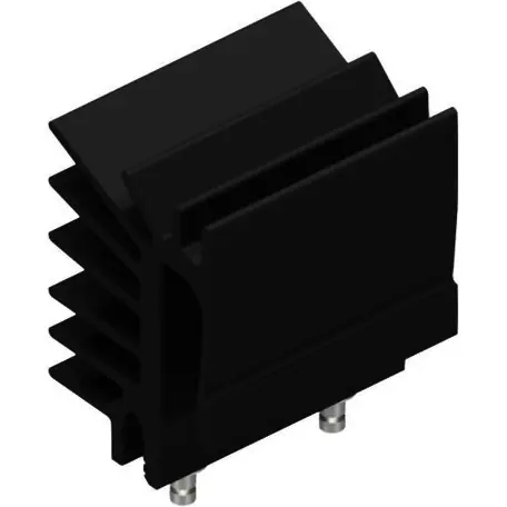 Angebot Strangkühlkörper, (L x B x H) 25 x 19.4 x 28 mm, 9 K/W, Schwarz eloxiert, 10005790