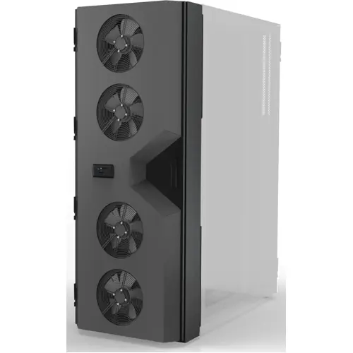 Bestpreis RackChiller Hintertür-Kühler, aktiv, Luft-Wasser-Wärmetauscher, Lüfter, 2450 H, 800 B