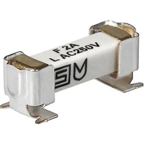 Abverkauf SMD-Sicherung 4,2 x 11,3 mm, 1.6 A, F, 250 V (DC), 125 V (AC), 200 A Ausschaltvermögen, 3404.2468.11