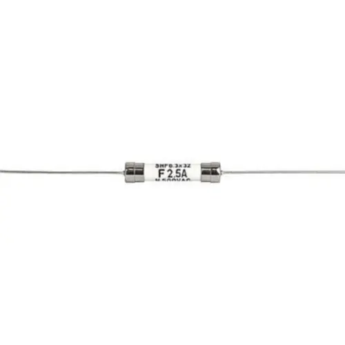 Zertifiziert Feinsicherung 6,3 x 32 mm, 2.5 A, T, 400 V (DC), 500 V (AC), 1.5 kA Ausschaltvermögen, 8020.5072.PT