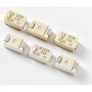Abverkauf SMD-Sicherung 4,32 x 7,24 mm, 500 mA, FF, 125 V (DC), 125 V (AC), 50 A Ausschaltvermögen, 0459.500UR