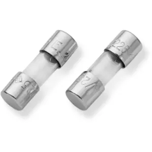 Zertifiziert Feinsicherung 5 x 15 mm, 2.5 A, T, 125 V (DC), 250 V (AC), 100 A Ausschaltvermögen, 022902.5VXSP