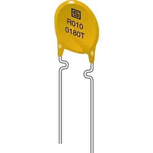 Zertifiziert PTC-Sicherung, selbstrückstellend, radial, 30 V (DC), 40 A, 8 A (Trip), 4 A (Hold), PFRA.400.2
