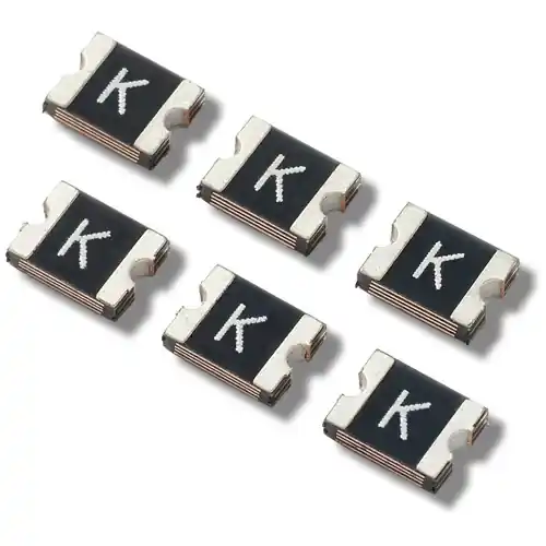 Abverkauf PTC-Sicherung, selbstrückstellend, SMD 1210, 12 V (DC), 100 A, 2.2 A (Trip), 1.1 A (Hold), 1210L110/12WR