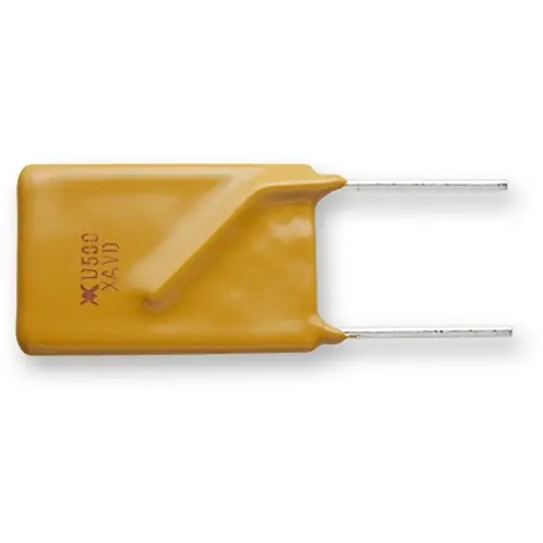 Aktuell PTC-Sicherung, rückstellbar, radial, 30 V (DC), 100 A, 10 A (Trip), 5 A (Hold), RF2745-000