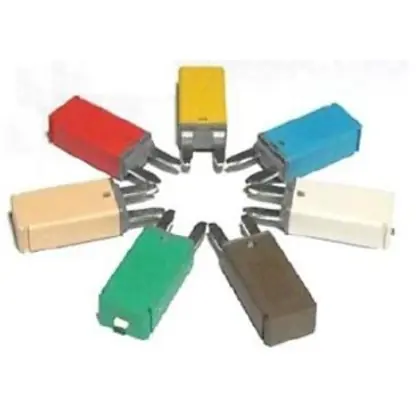 KFZ-Sicherungsautomat, 7.5 A, 28 V, braun, (L x H) 12.45 x 24.5 mm, 341126-MANUAL RESET Letzte Chance