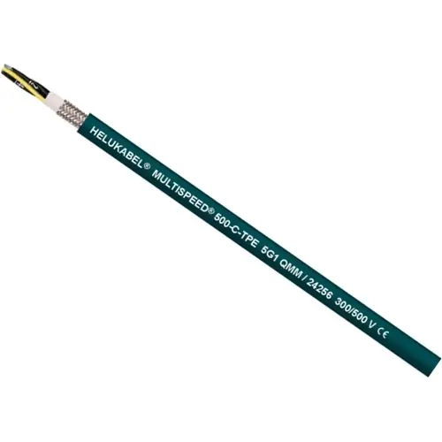 TPE-O Schleppkettenleitung MULTISPEED 500-C-TPE 5 G 2,5 mm², AWG 14, geschirmt, blau, 24269 Sonderangebot