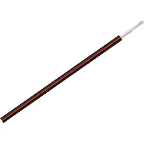 XLPE-Photovoltaik-Kabel, halogenfrei, ÖLFLEX SOLAR XLWP, 6,0 mm², schwarz/rot, Außen-Ø 6,4 mm, 1023622 Garantierte Lieferung