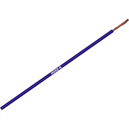 Zertifiziert Polymer-Schaltlitze, hochflexibel, halogenfrei, H05Z-K, 1,0 mm², schwarz, Außen-Ø 2,9 mm, 4725013