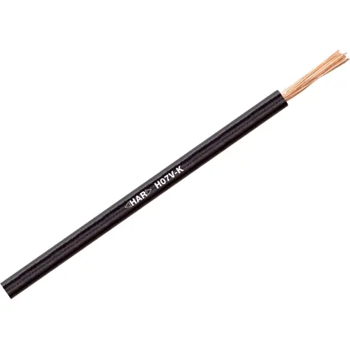 Abverkauf PVC-Schaltlitze, hochflexibel, H07V-K, 10 mm², blau, Außen-Ø 6,8 mm, 4520145/100