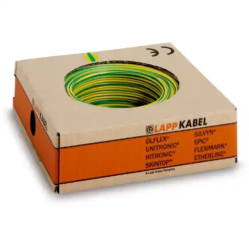 Zertifiziert PVC-Schaltlitze, hochflexibel, ÖLFLEX WIRE MS 2.2, 4,0 mm², AWG 12, schwarz, Außen-Ø 4,6 mm, 4150601