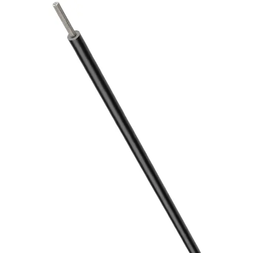 Abverkauf Silikon-Schaltlitze, hochflexibel, halogenfrei, ÖLFLEX HEAT 180 SiF, 0,5 mm², schwarz, Außen-Ø 2,1 mm, 0048001