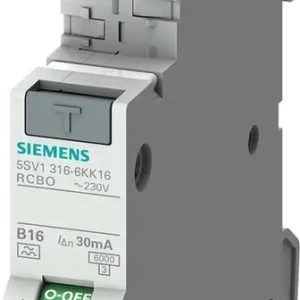 Abverkauf Siemens Dig.Industr. FI/LS-Schalter kompakt 5SV16167KK13