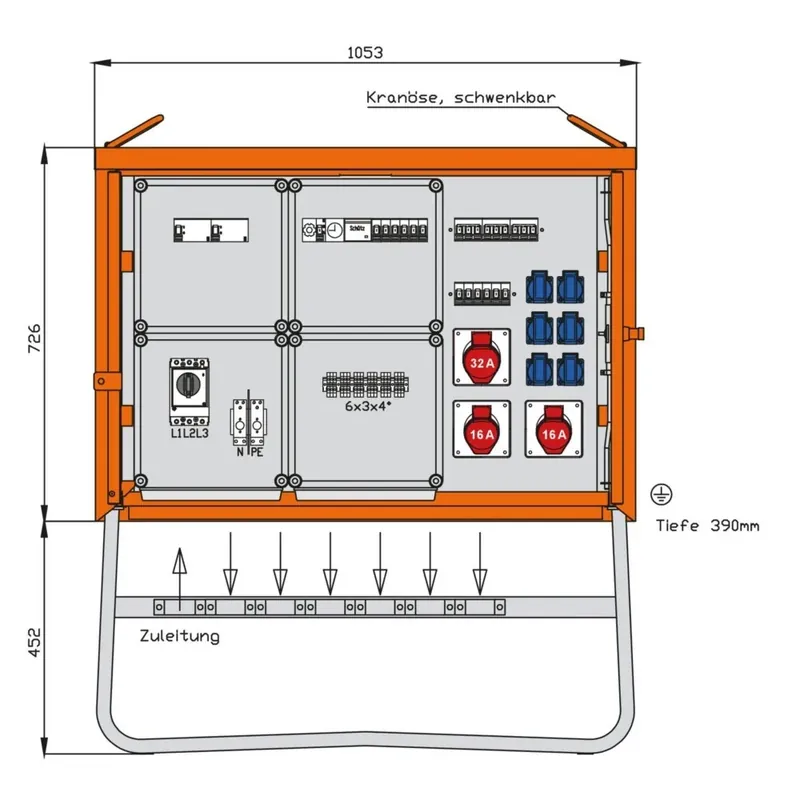 Angebot Walther Werke Beleuchtungsverteiler WV0253BER1