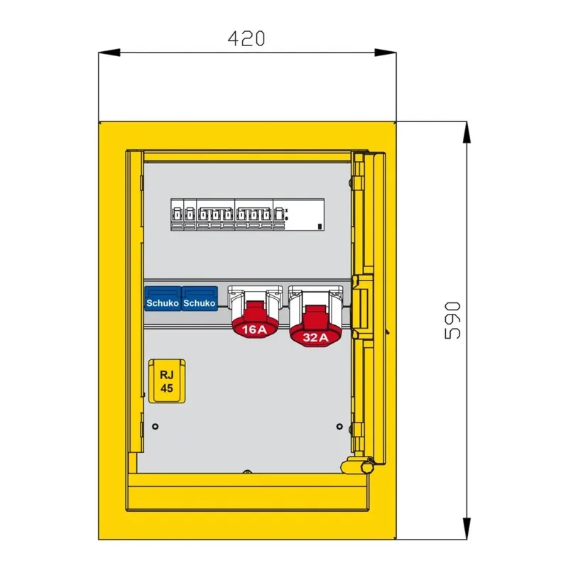 Mega-Angebot Walther Werke Unterputzverteiler 6UP3008