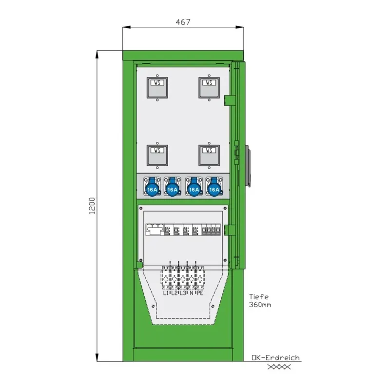 Walther Werke Stromverteiler 84080150 Direktkauf