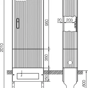 Online Kaufen ABN Anschlusssäule SL205P
